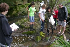 Taller en el río Villa, Avilés, 11.07.12