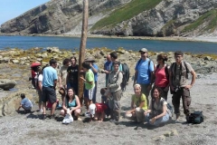 Excursión a la playa de Cabo Vidíu, 21.07.12