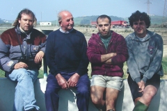 Mavea con Rico en Zeluán,1999