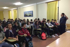 charlas para el concurso de dibujo del WMBD en el IES nº5, 30.03.17